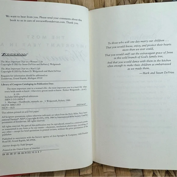 The Most Important Year in a Man's Life The Most Important Year In A Woman Book - Picture 4 of 4